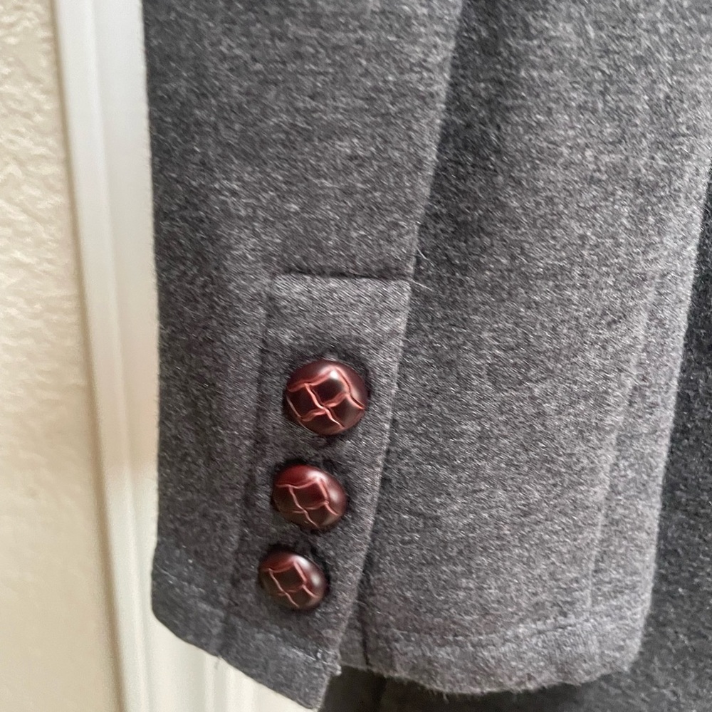 Ralph Lauren Charcoal Blazer with Gold Crest - Picture 9 of 9